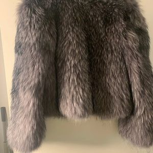 Rabbit fur coat (real fur)